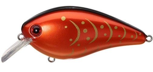Strike King KVD 1.5 Square Bill Silent Crankbait- Sam Rayburn Red Craw