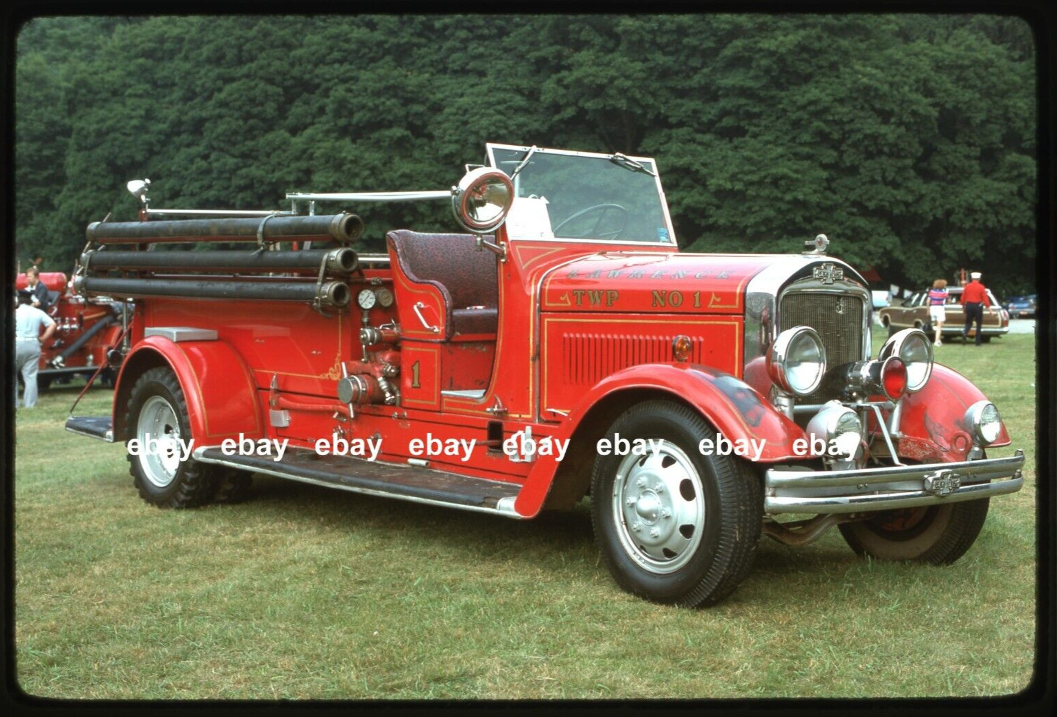 Lawrence Twp PA 1929 American La France pumper Fire Apparatus Slide
