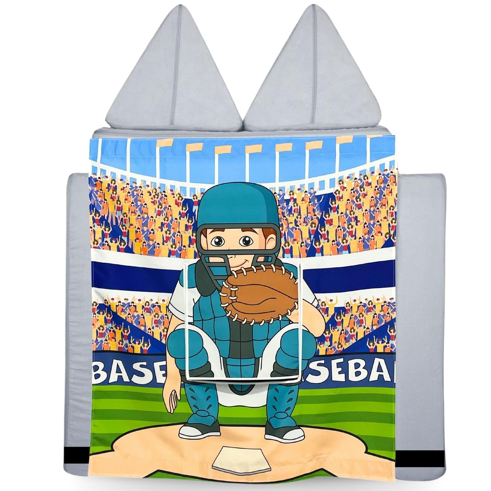 Play Panel for Childrens Foam Sofa Couch (Baseball)