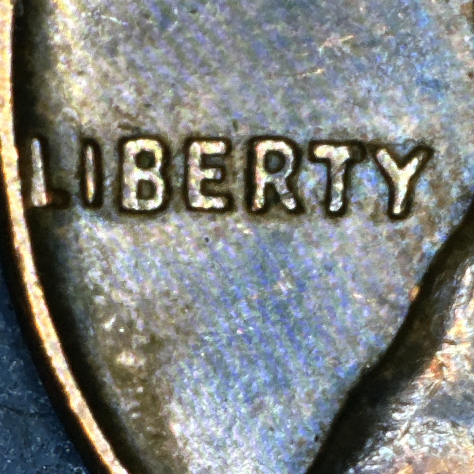1960 D Mint Error Lamination Lincoln Memorial Cent Nice Red Brown, DDR