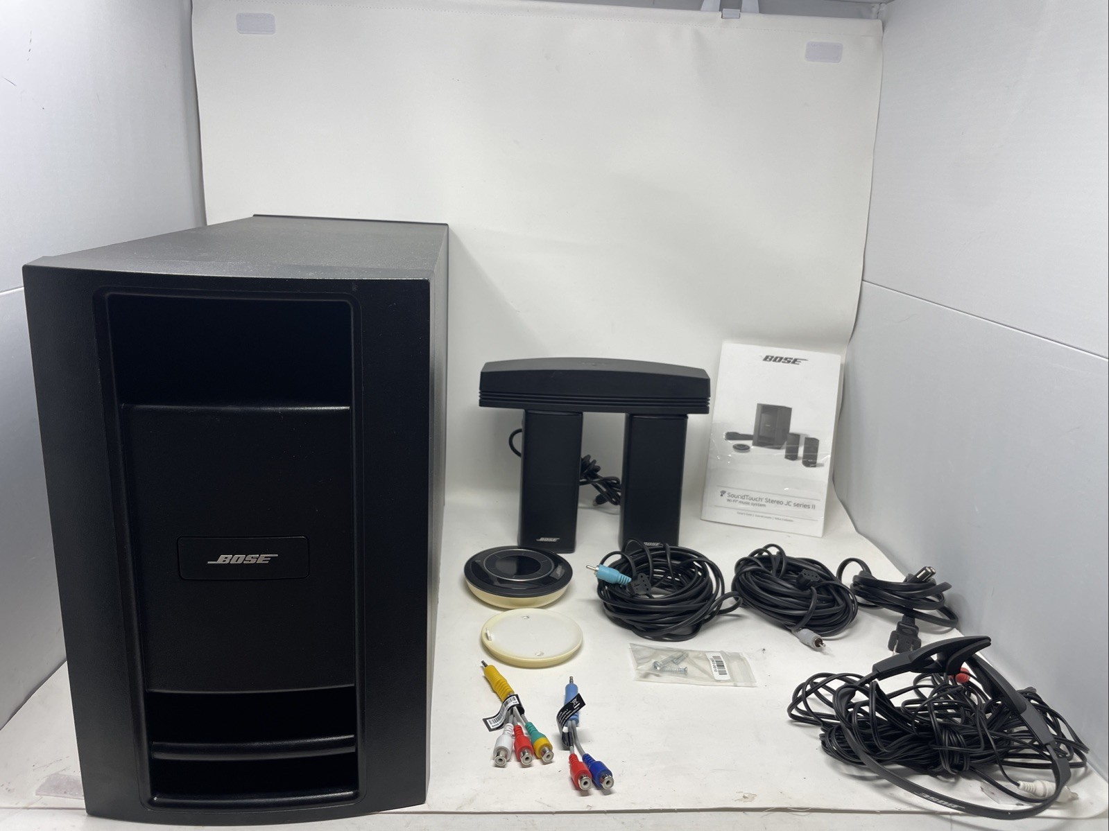 Bose SoundTouch Stereo JC II Wi-Fi Music System Works Perfect