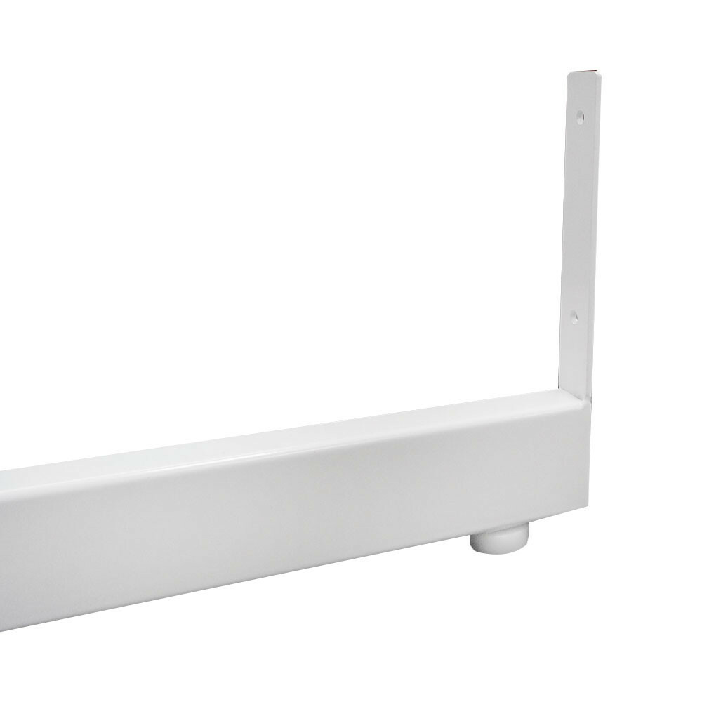 WHITE Gondola Base Floor Stand Display Gridwall Grid Panel Retail Fixture 50x25