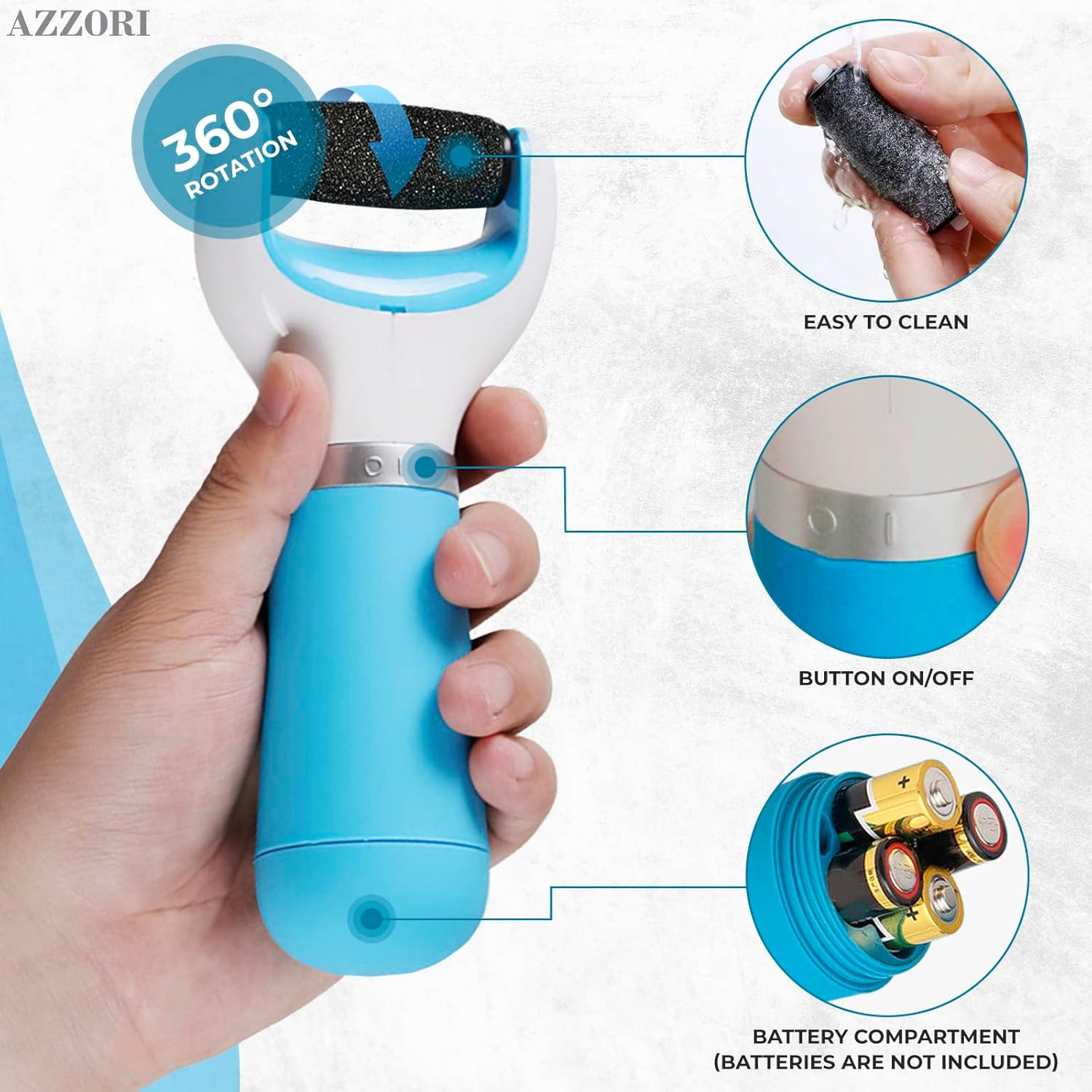 Professional Electric Foot Grinder Feet File Callus Dead Skin Remover Pedicure