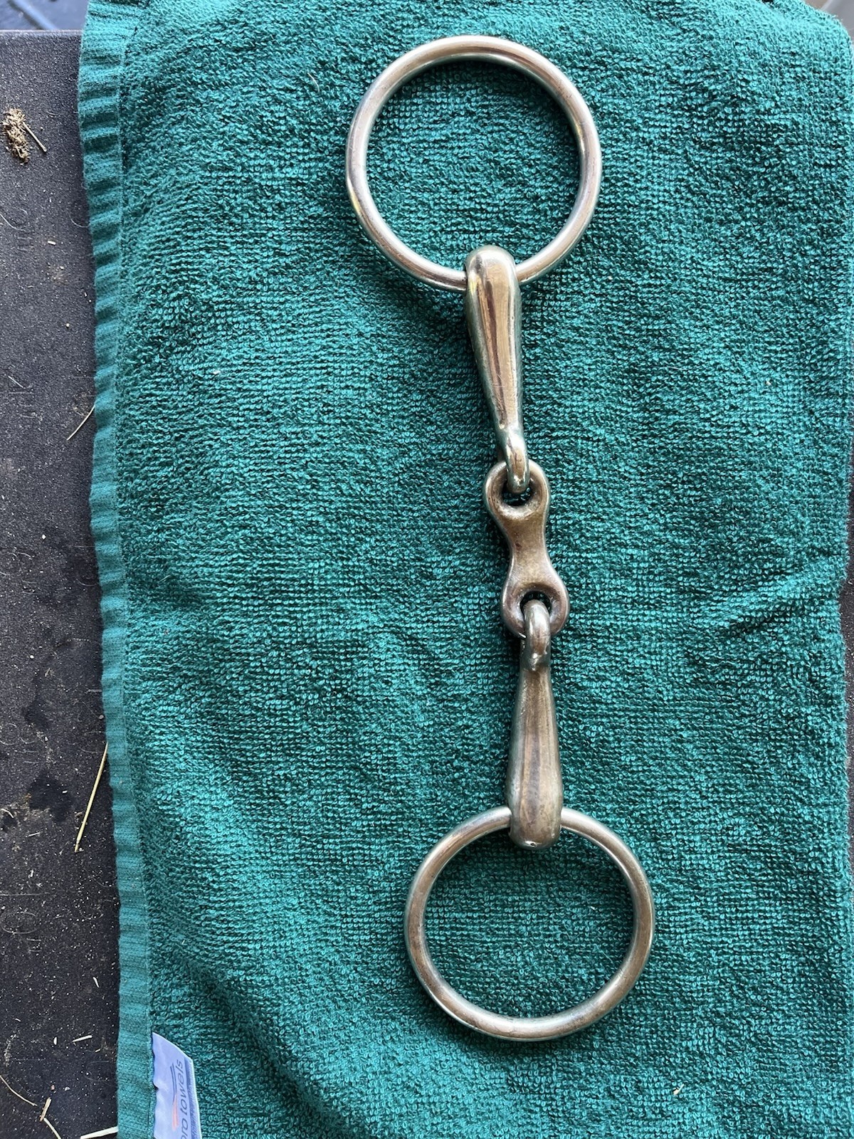 Bradoon French Link Bit 5.5” Made By Herm Sprenger. 16mm