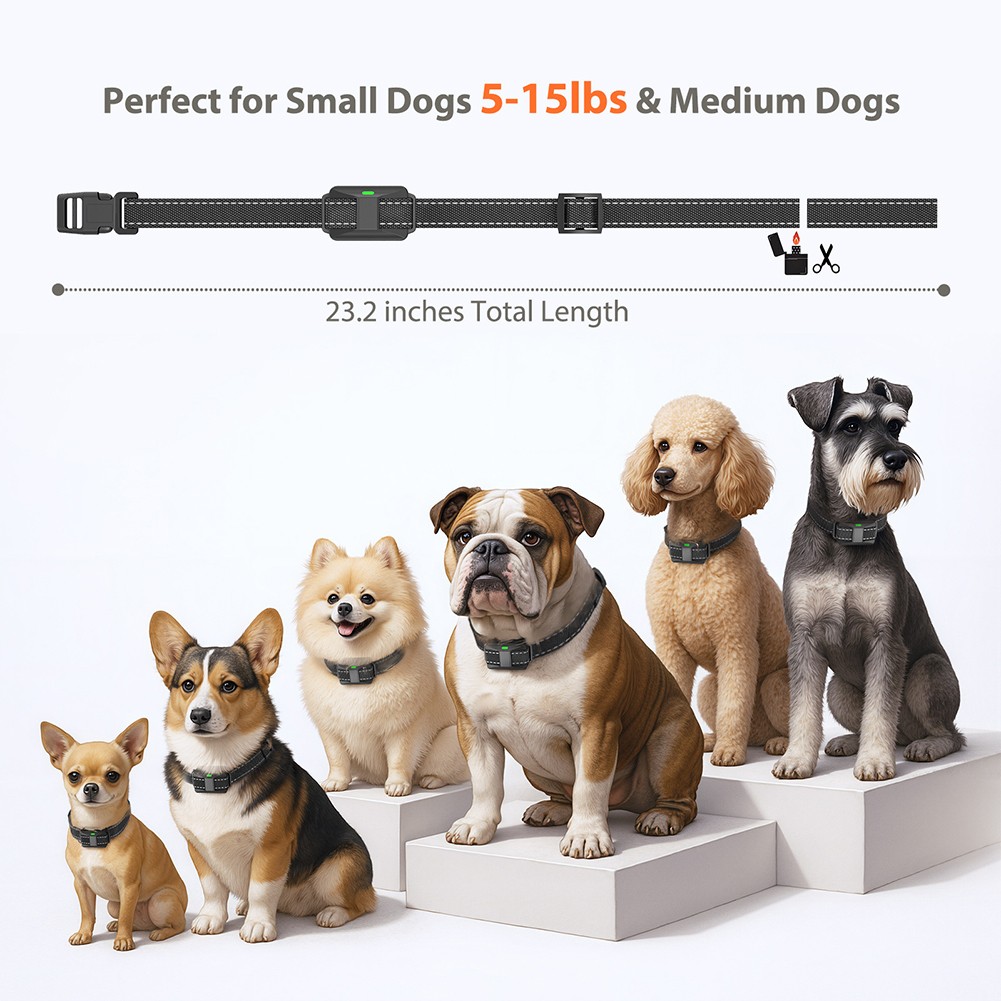 Dog Shock Collar with Remote Control 3300FT Range, E-Collar for Dogs Training