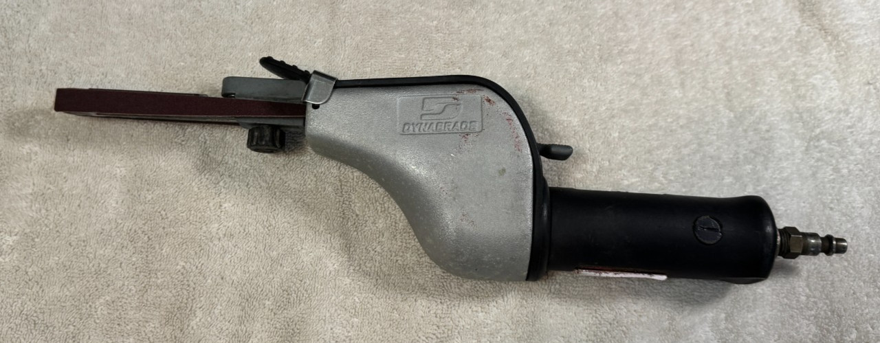 Dynabrade Belt Sander, lightly used, great shape. From my personal collection.