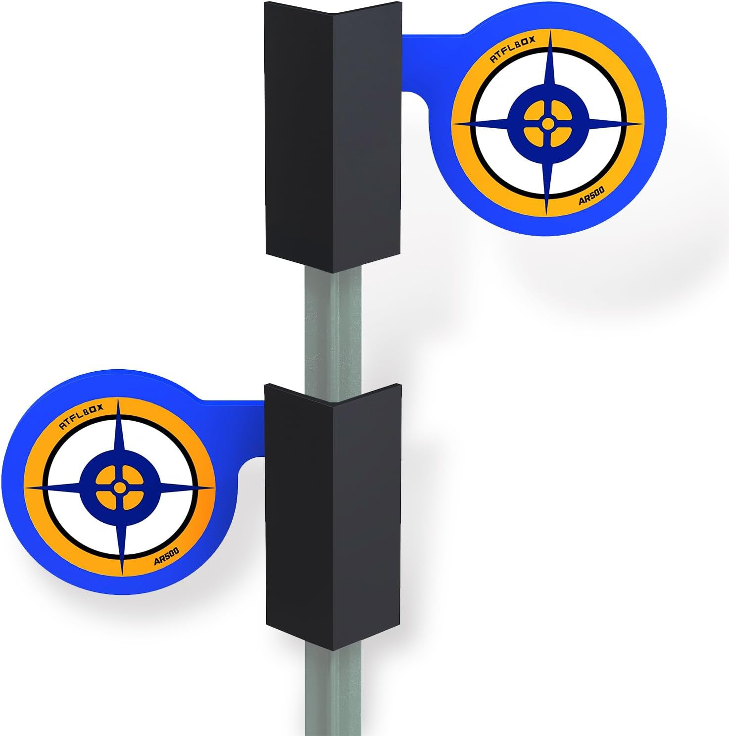 AR500 Dueling Tree Paddle Set, 6'' X 3/8'' Reactive Steel Dueling Tree Targets f