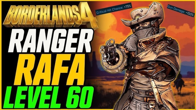 Borderlands 4 ⭐NEW UPDATED RANGER RAFA 4.0 BUILD ⭐LEVEL 60⭐MOXSY⭐UVH6 MADE EASY