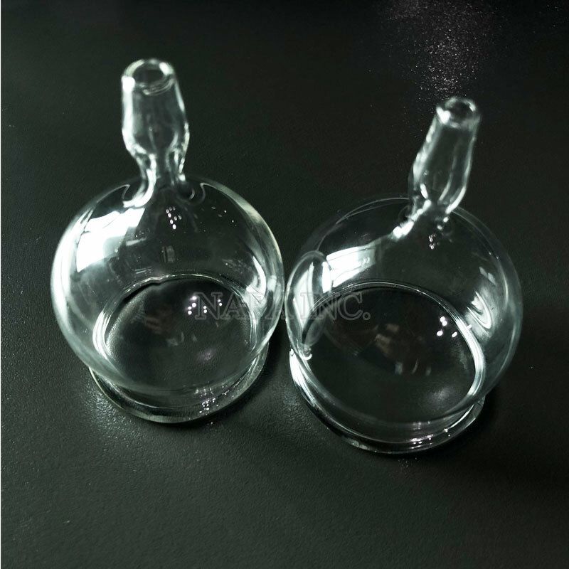 2PCS 5cm Glass Cupping Cups Replacement Cups For Vacuum Therapy Cupping Machine