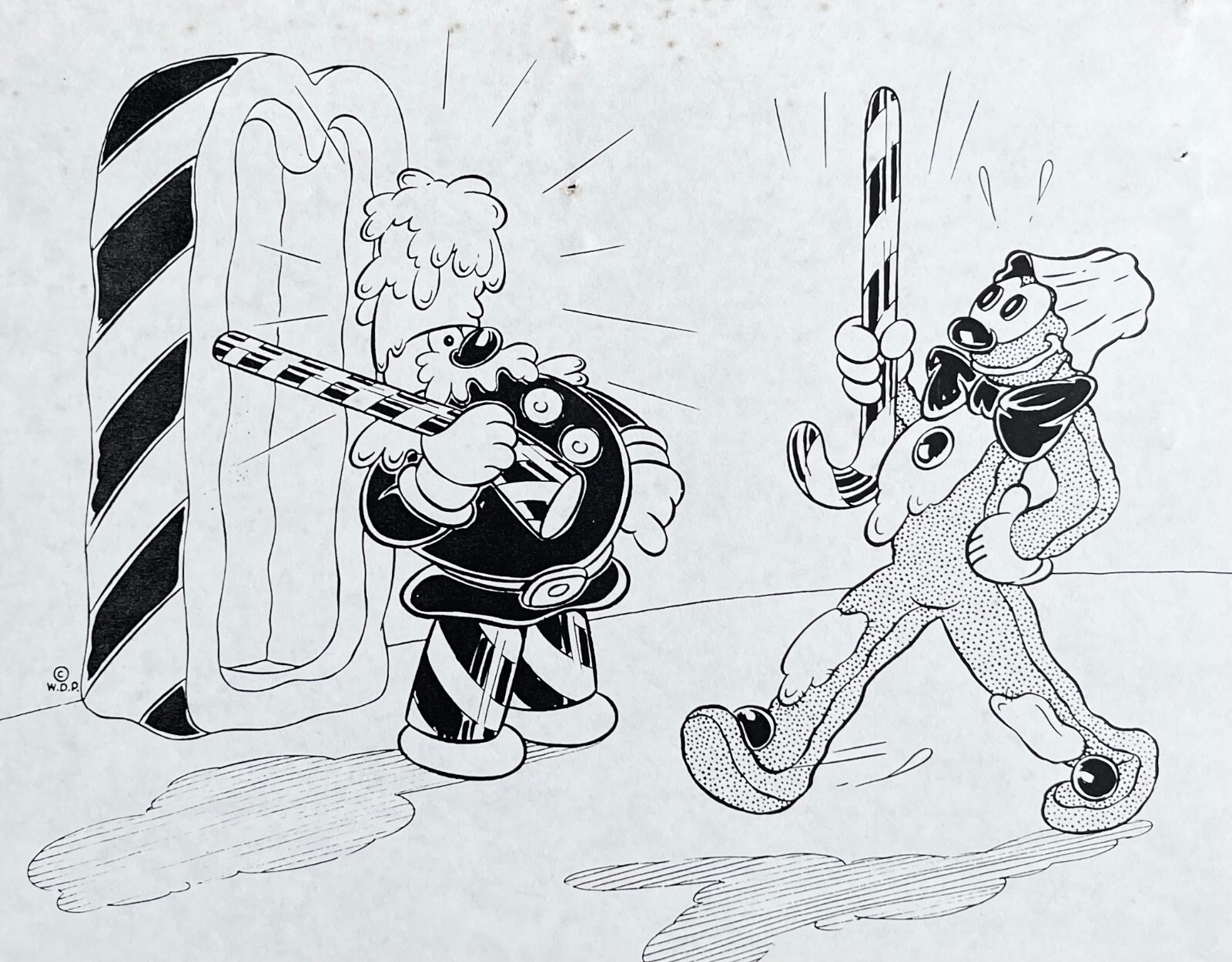 THE COOKIE CARNIVAL 1935 DISNEY Animation PROMOTIONAL ART Research PHOTOCOPY -o