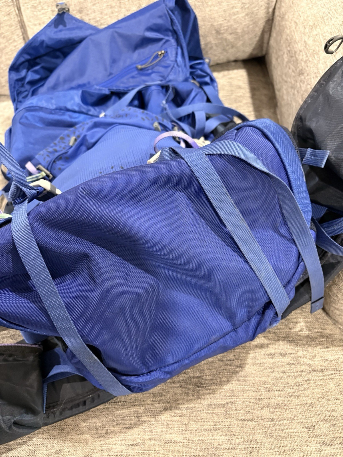 Gregory Amber 70L Blue Hiking Backpack