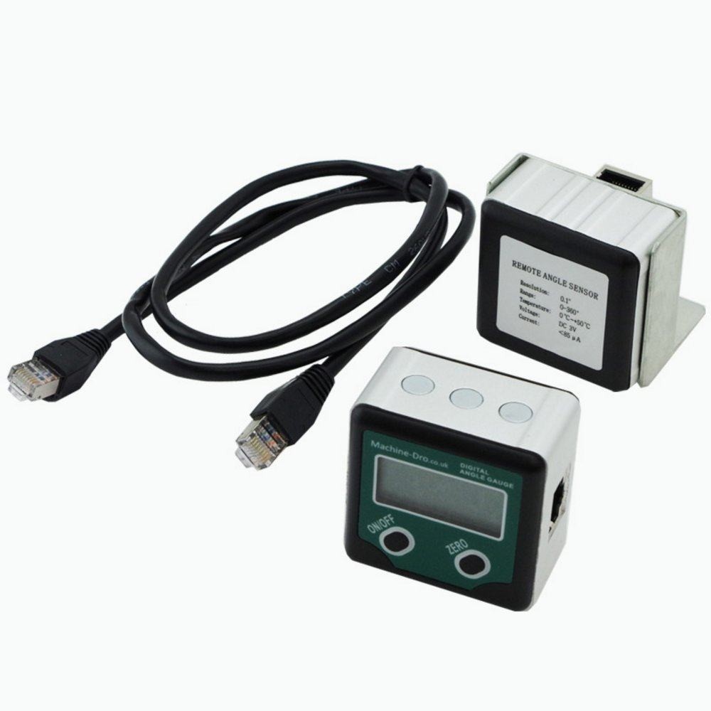 Digital Angle Gauge Remote Display Inclinometer Tilt Sensor Pendulum Type Finder
