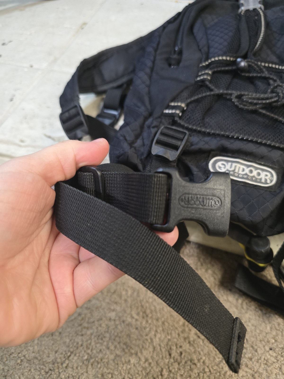 Outdoor Products Small Black Hydration Backpack Pack