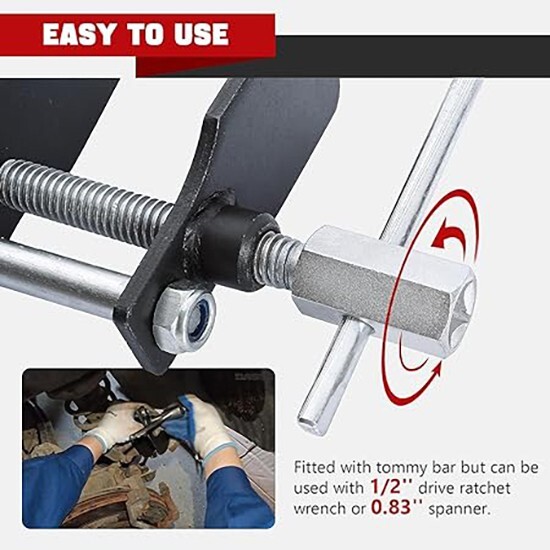 Auto Disc Brake Pad Installation Caliper Piston Compressor Press Spreader Tool