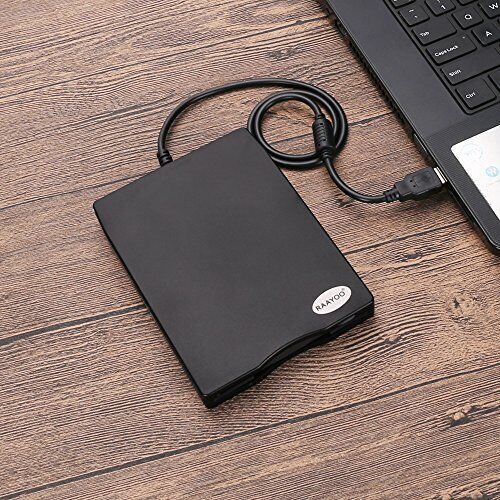 USB External Floppy Disk Drive, 3.5-inch Portable 1.44MB FDD Diskette Drive,