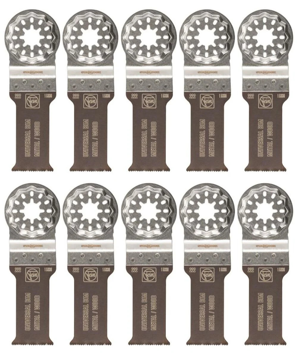 Fein E-Cut Universal 222 Saw Blade With Bi Metal Toothing For Various Applica...