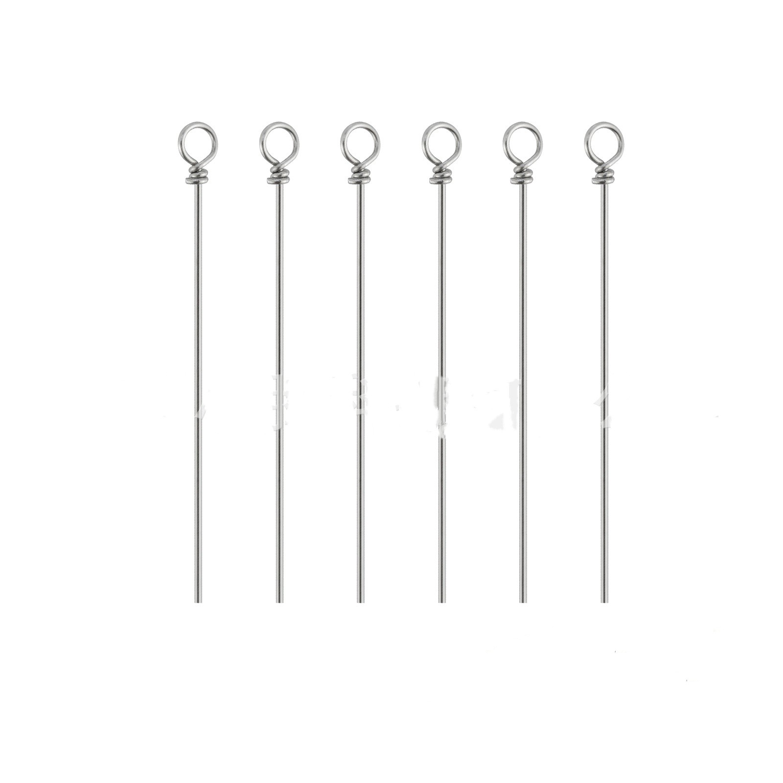 100pcs Fishing Spinner Shaft Looped Stainless Steel Wire Lure Making Supplier