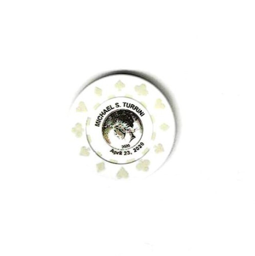 2020-POKER CHIP-MICHAEL S. TURRINI-71st BIRTHDAY