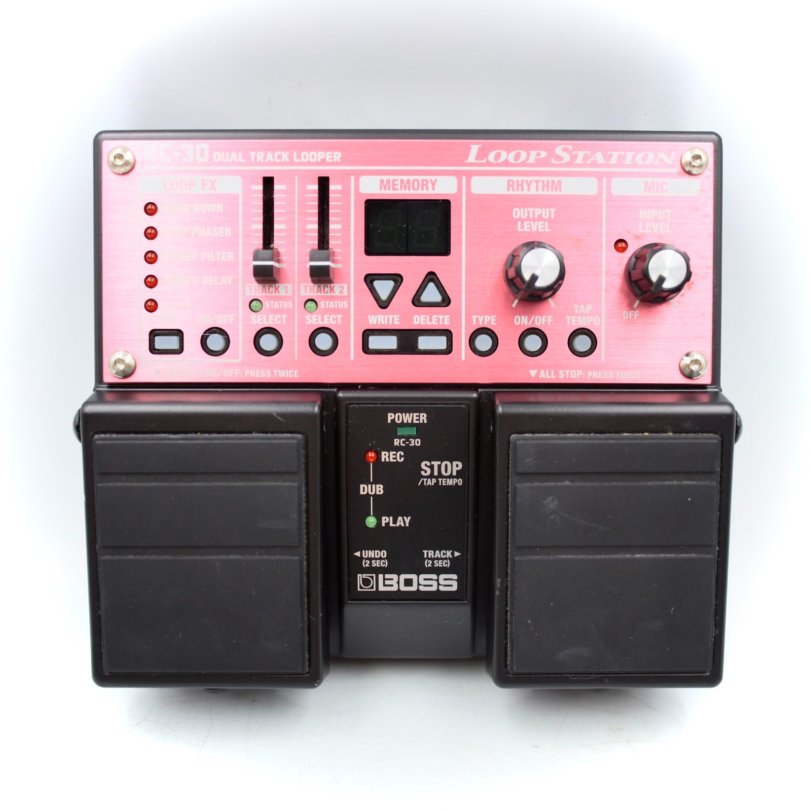 BOSS RC-30 Dual Track Looper Phrase Recorder Pedal J6E1688