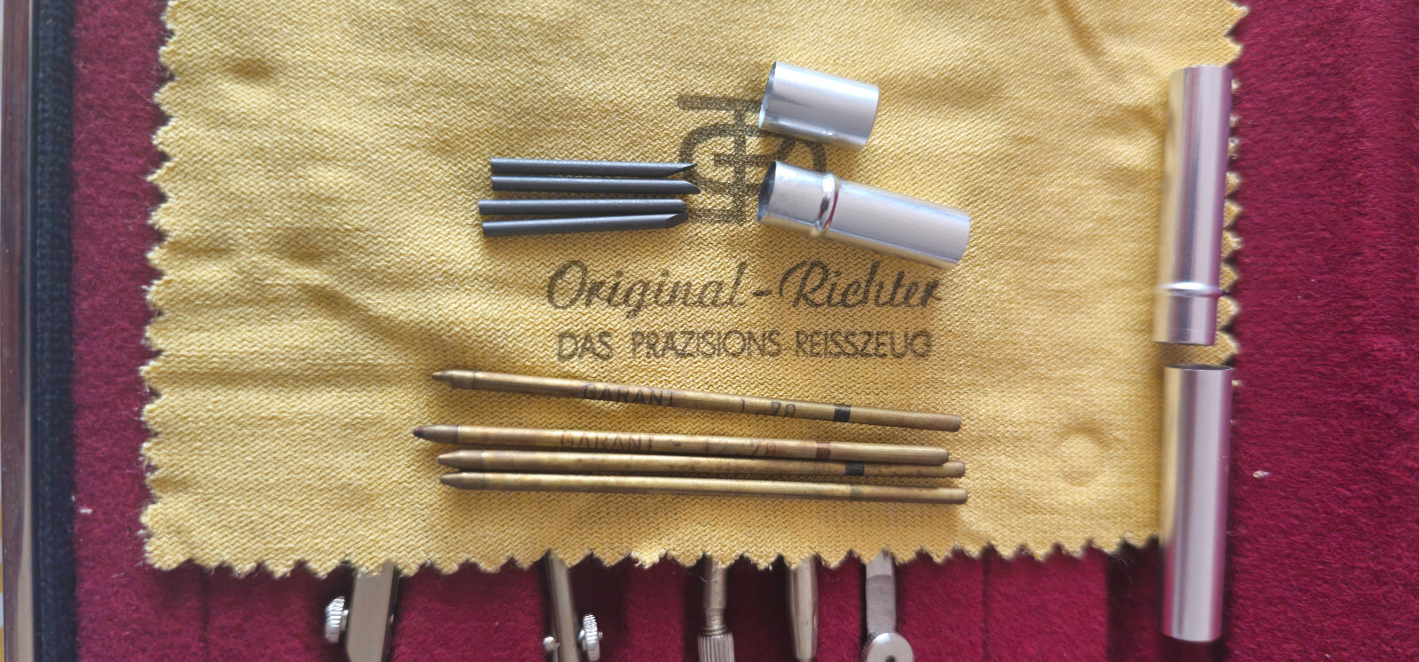 Drafting Drawing SET Mechanical Tools ORIGINAL RICHTER PRACISION Kopernikus XI