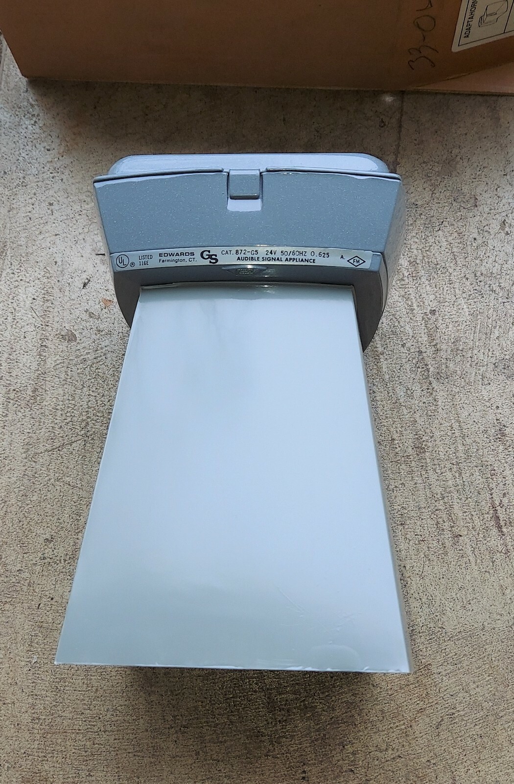 Edwards Adaptahorn 872-G5 with Projector for Fire Alarm / Security Systems