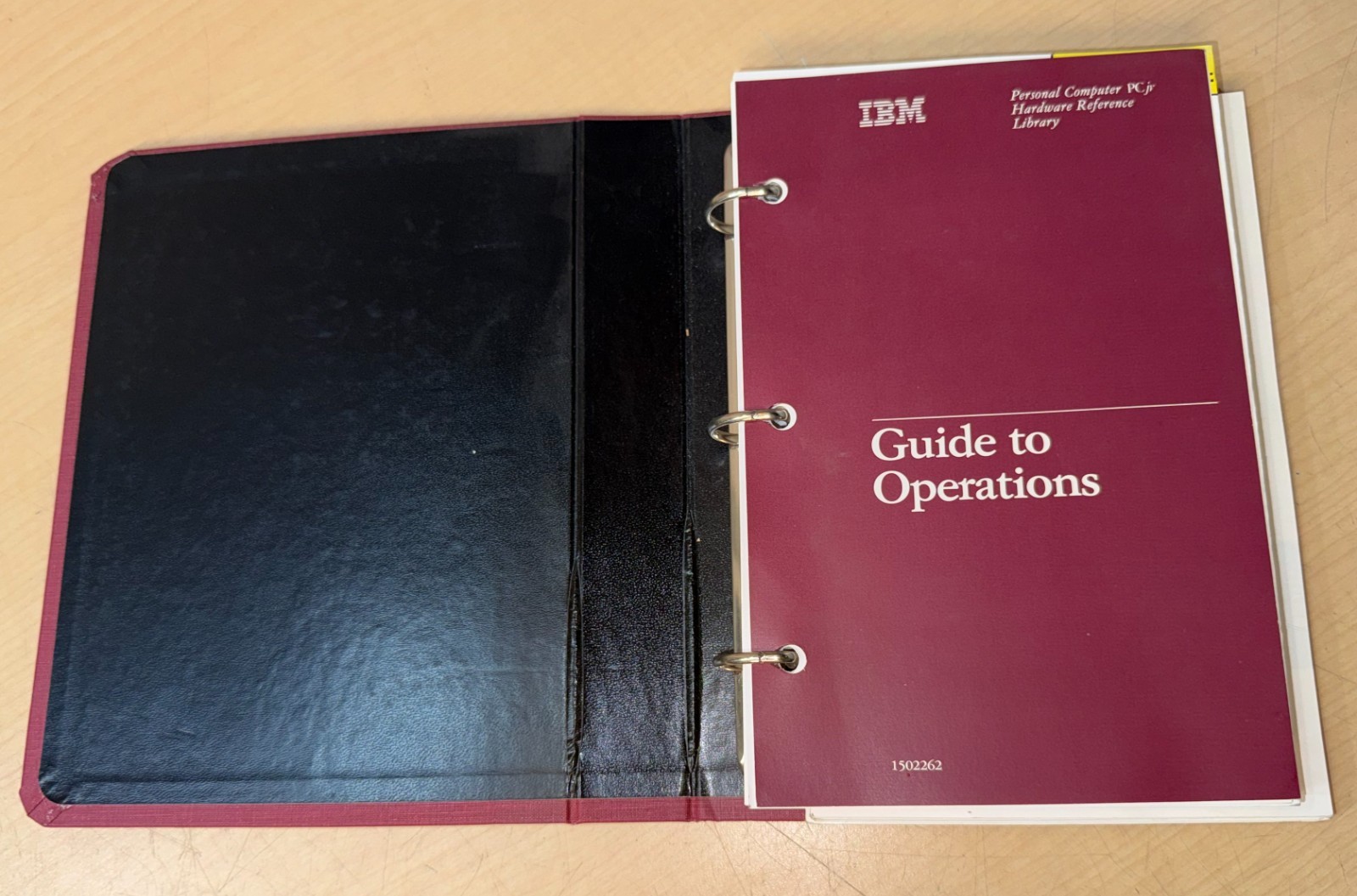 IBM Guide to Operations Personal Computer PCjr Manual 1502292 KL