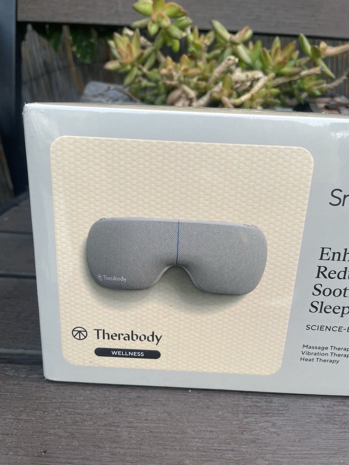 Therabody Smart Goggles Device Intelligent Heating Vibrating Soothing
