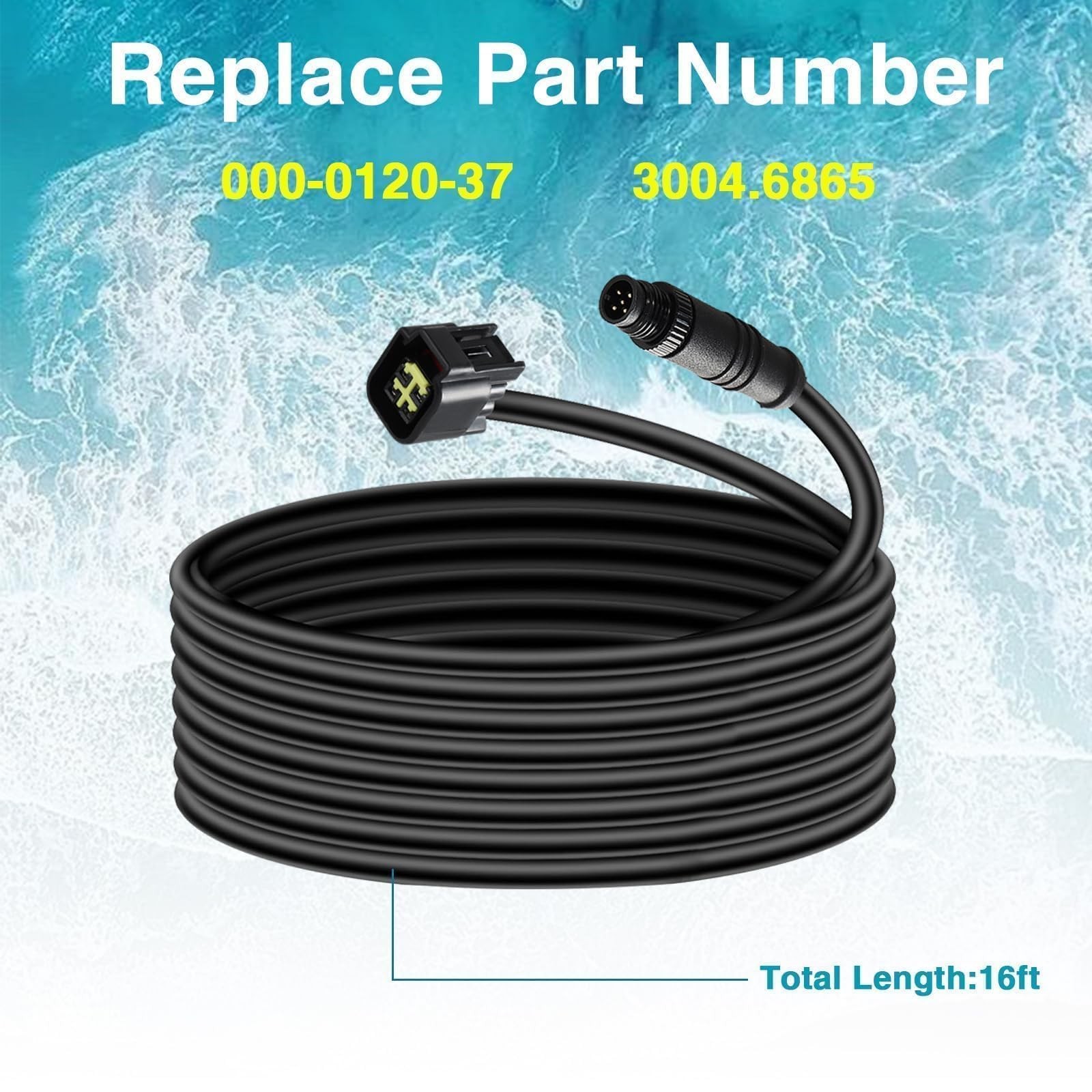 EVRBUL Engine Interface Cable NMEA2000 Network Connection with Black