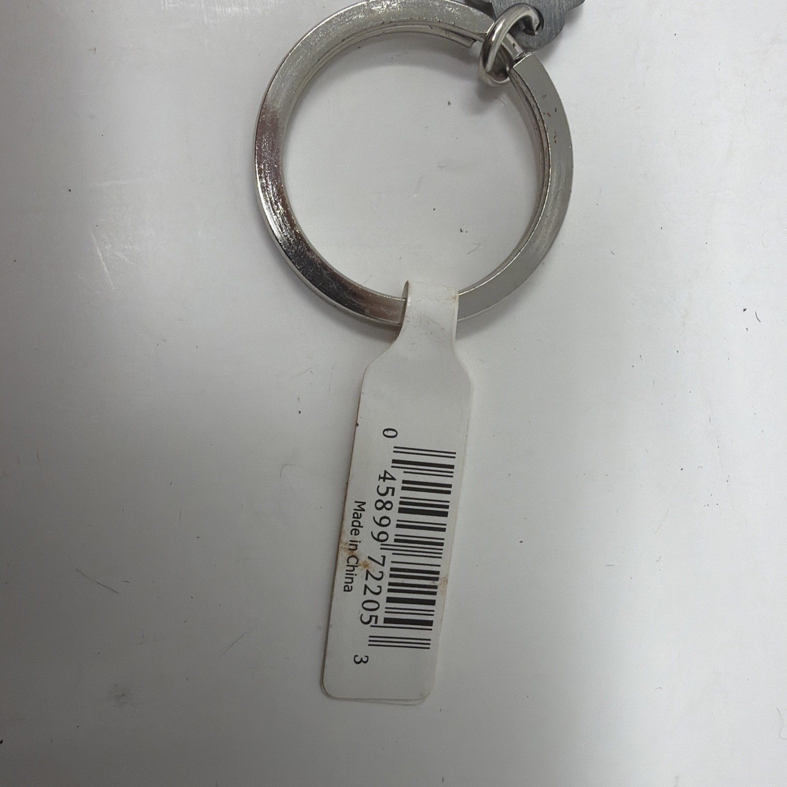 Dodge Key Chain Fob Ring Metal with Black Silver Red Colors Set of 3