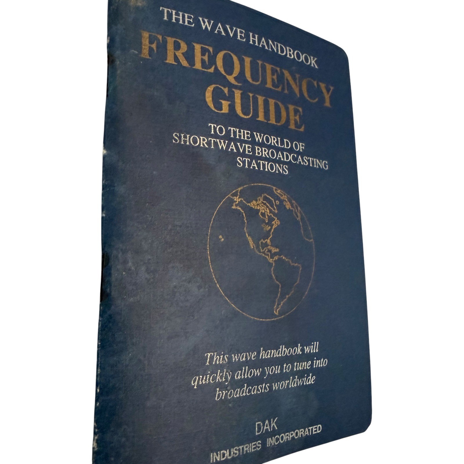 DAK Industries The Wave Handbook Frequency Guide Shortwave Radio Vintage Good