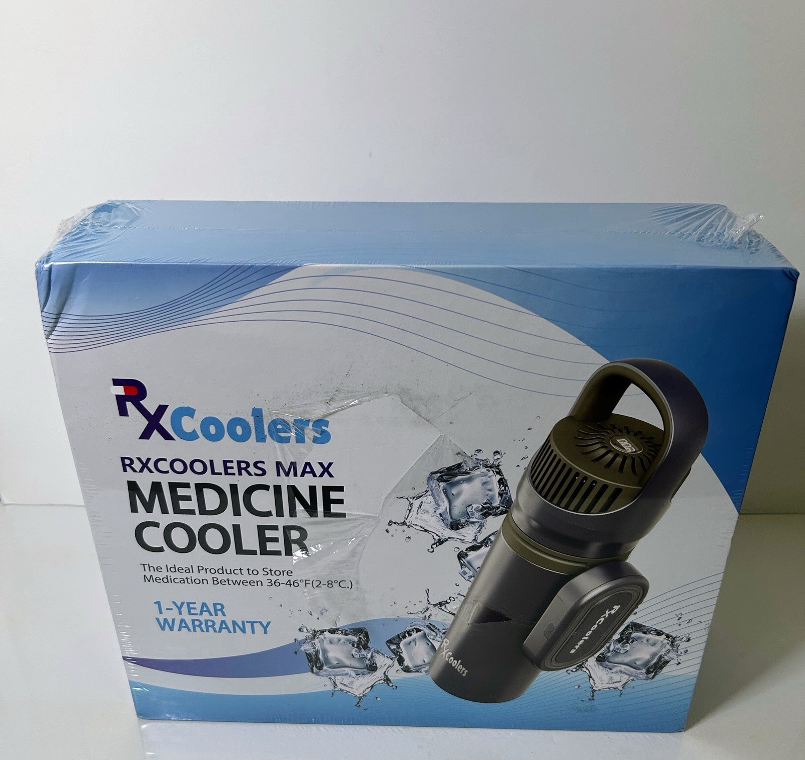 RXCOOLERS MAX Portable Medicine Home,Travel Cooler  Insulin Cooler