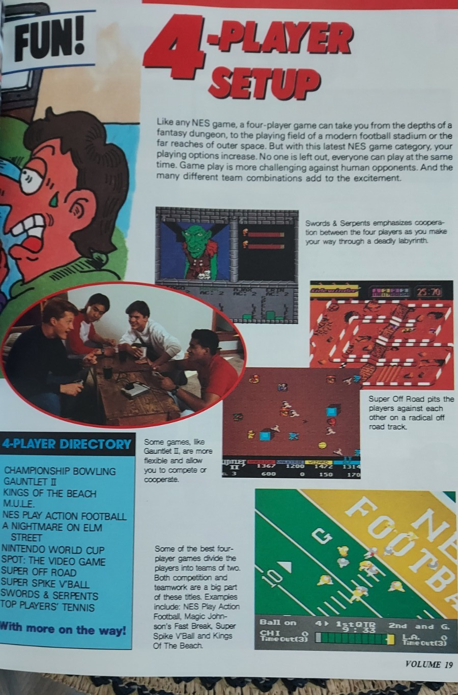 Nintendo Power NES 4-Player Extra Official Strategy Guide Book