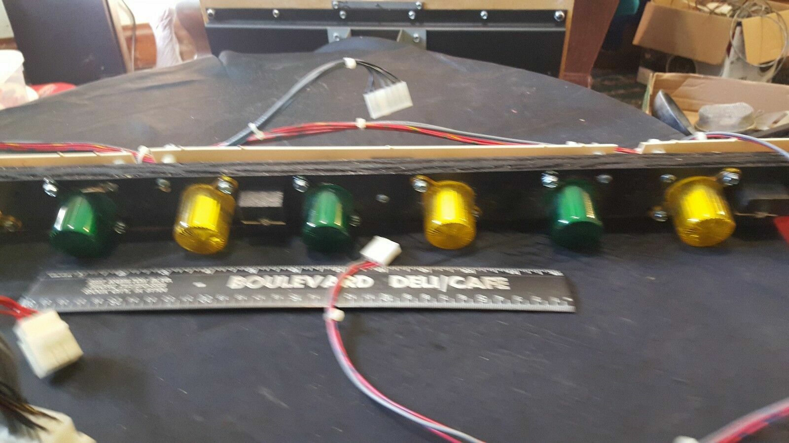 THE MASK Side Running Light Fixture for DATA EAST Ticket Redemption Arcade Game