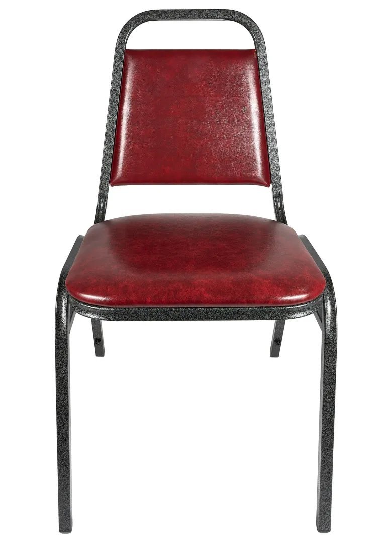 Chivari Trapezoid Back, Banquet and Event Chairs, with Padded Seats(2 Pack)
