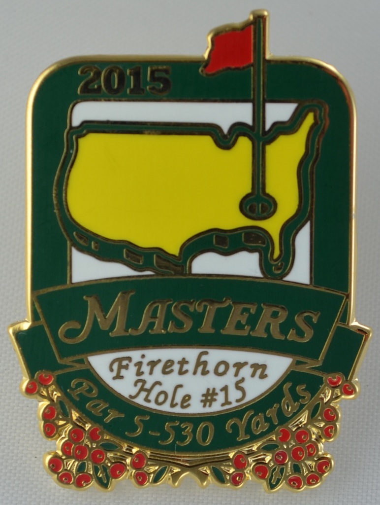 2015 MASTERS Commemorative PIN from AUGUSTA NATIONAL