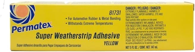 Permatex 81731 Super Weatherstrip Adhesive, 5 oz.