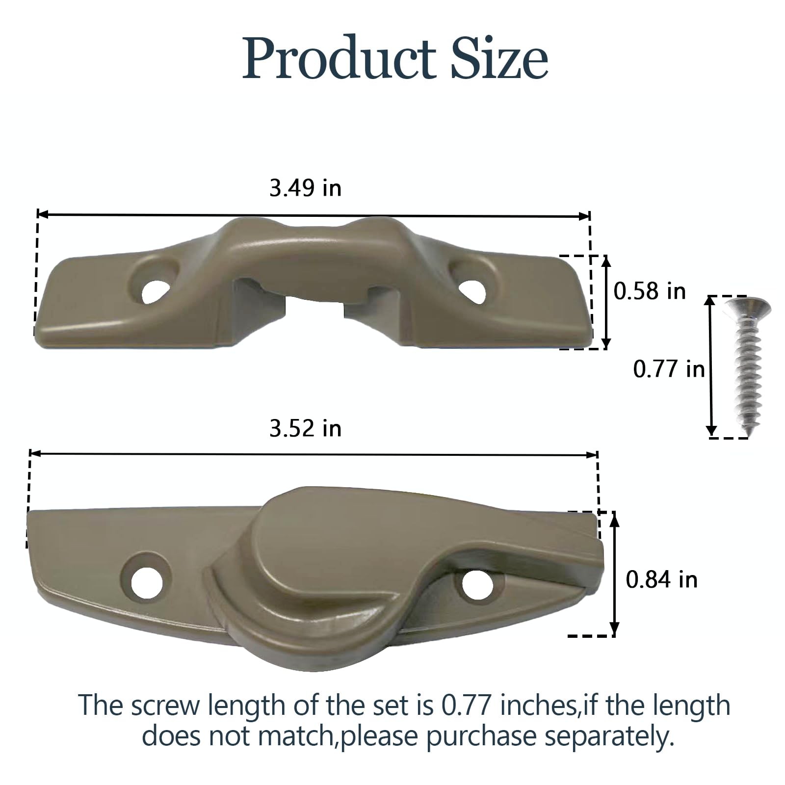 Window Lock for Andersen Sash Lock and Keeper,Window Latches,Window Sash Locks