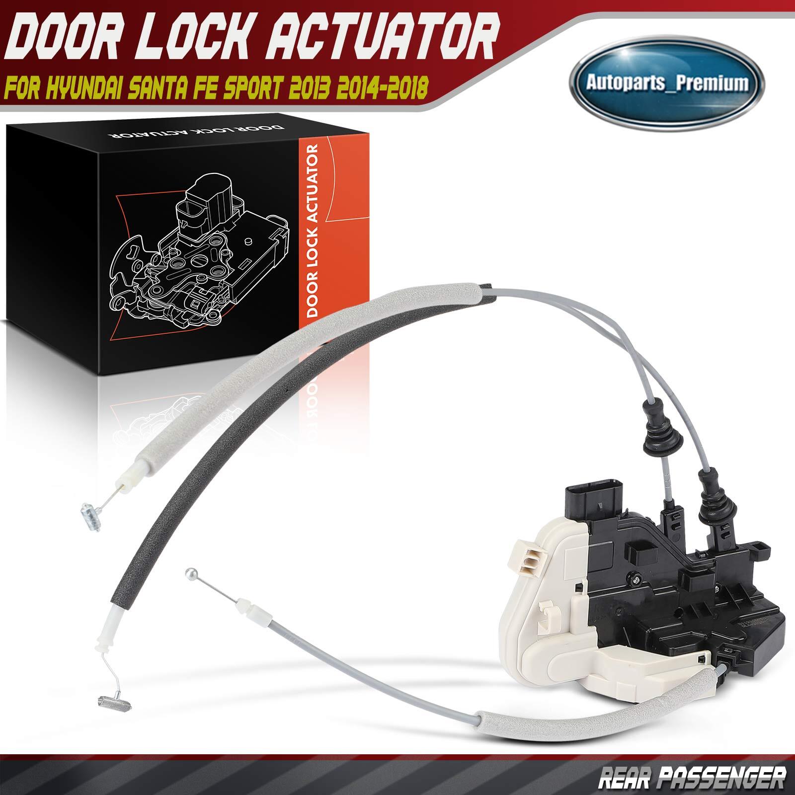 Rear Passenger Door Lock Actuator for Hyundai Santa Fe Sport 2013 2014 2015-2018