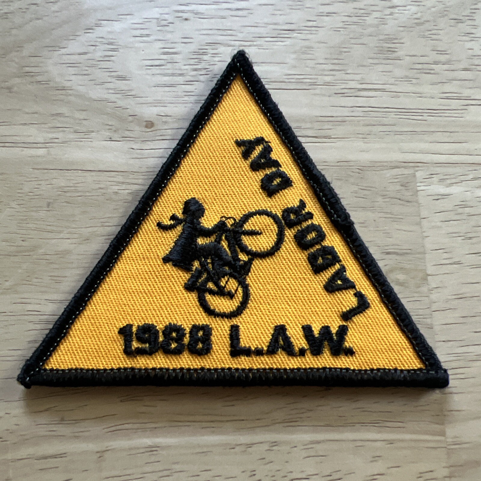 Vintage L.A.W. 1988 Labor Day patch
