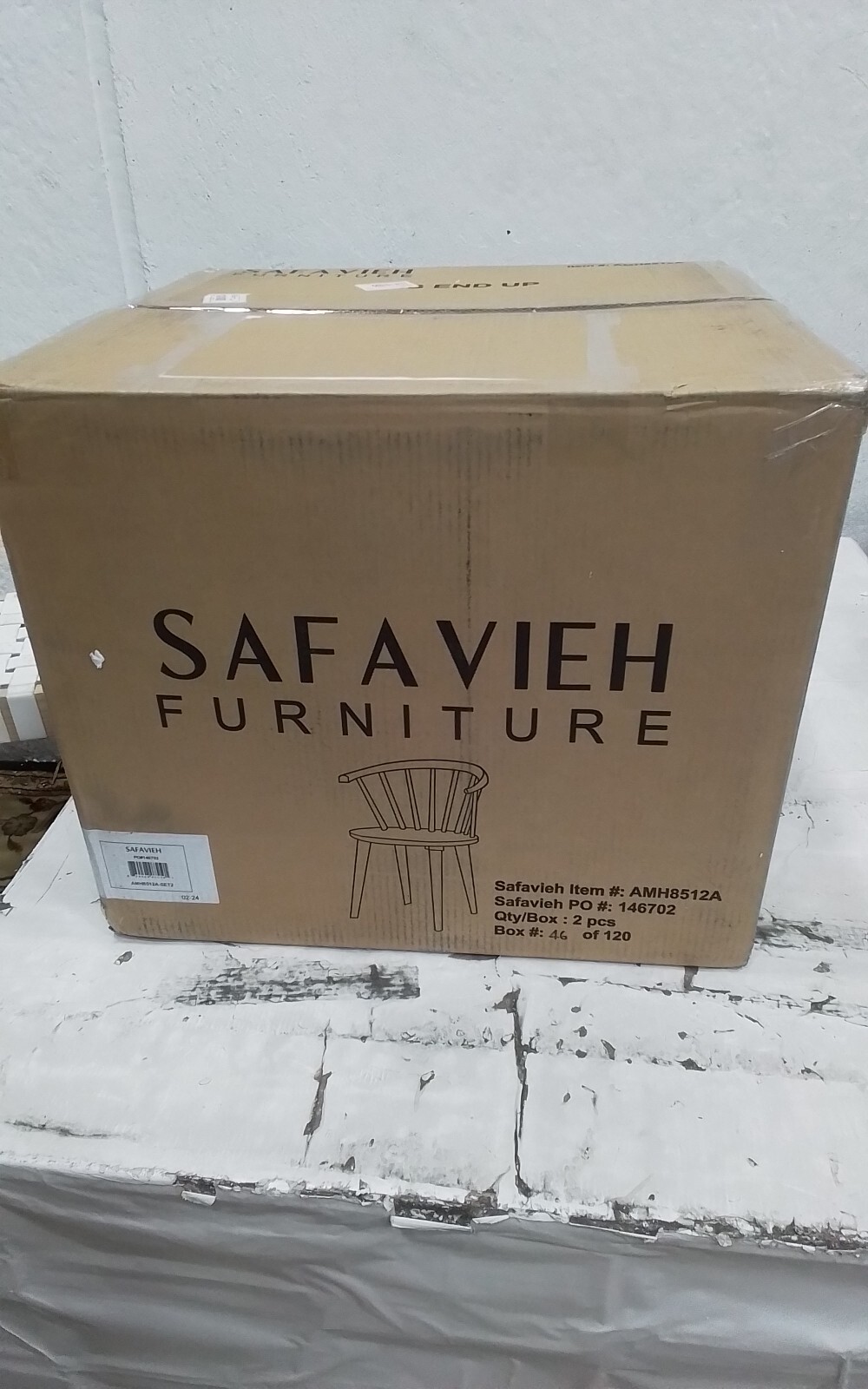 Safavieh BLANCHARD SIDE CHAIR, Reduced Price 2172746722 AMH8512A