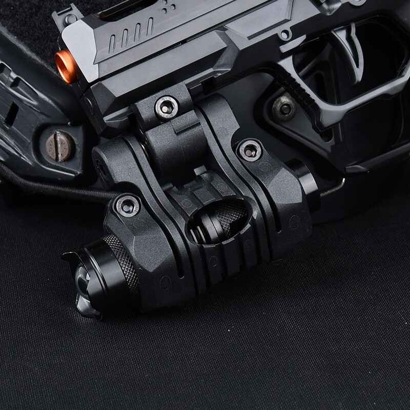Tactical FAST Helmet Lamp Portable Headlight LED Mini Flashlight Hunting Light