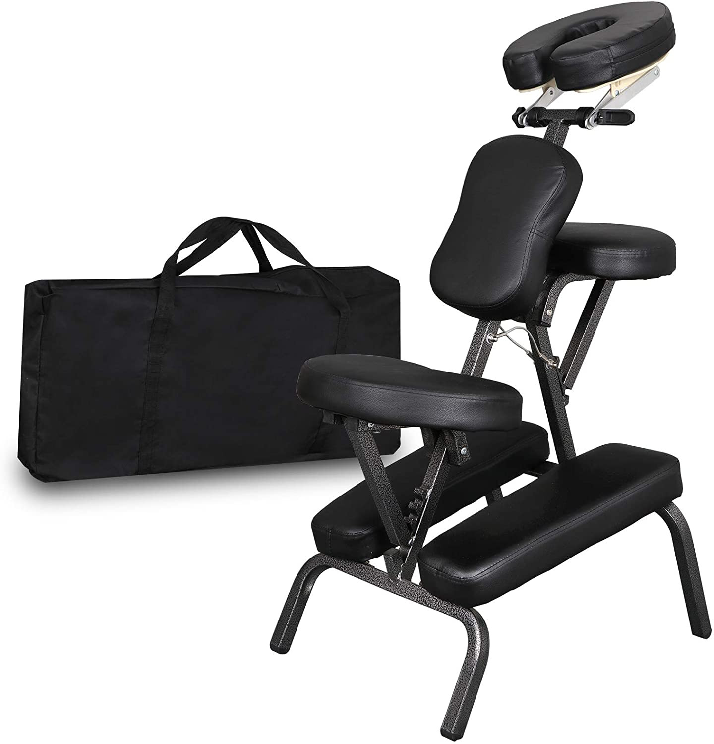 Portable Massage Chair New Foldable Tattoo Artist Therapy 4” Thick Cushion