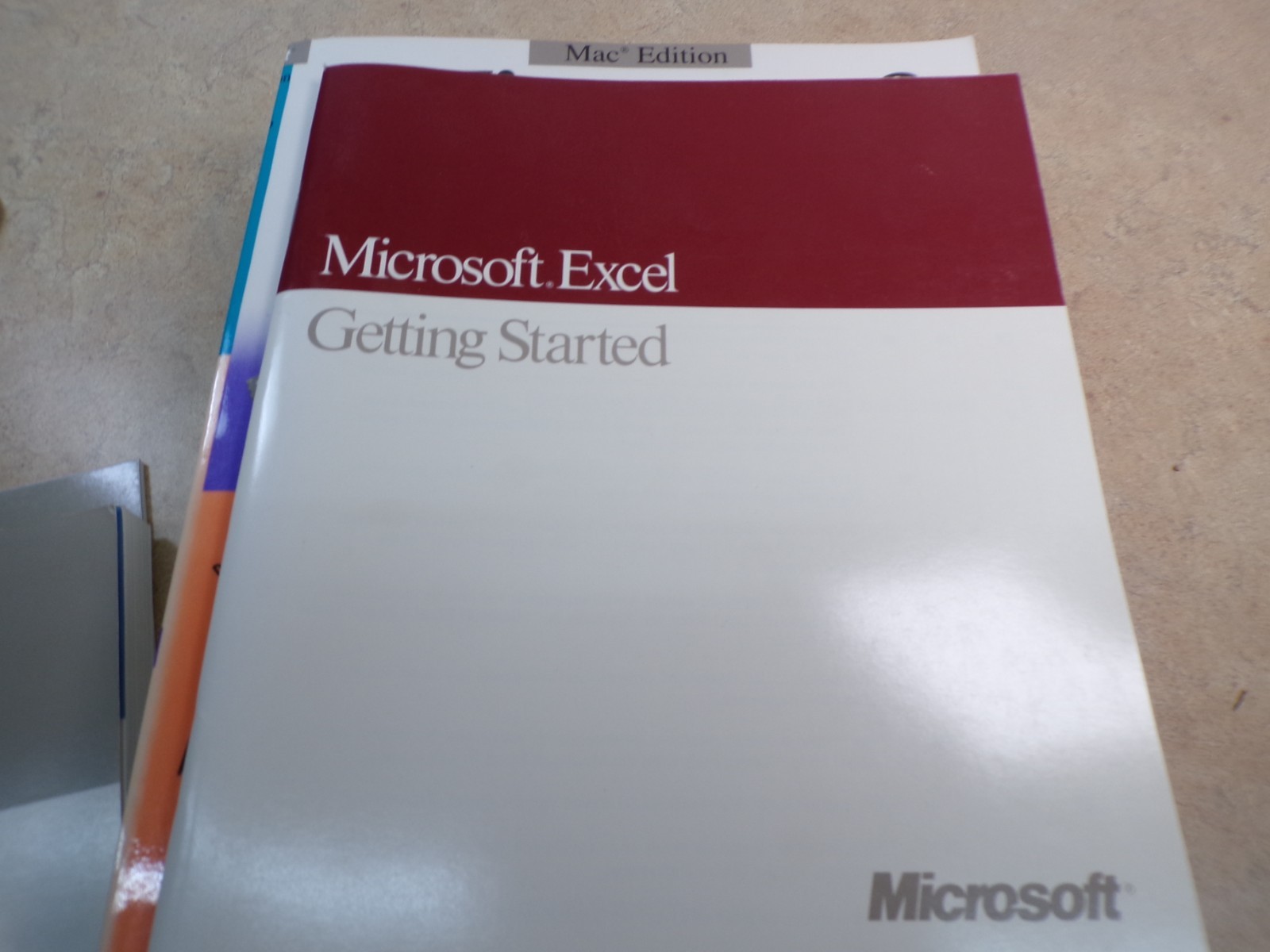 APPLE Macintosh Microsoft Excel Guide Manuals Functions Step by Step Softcover