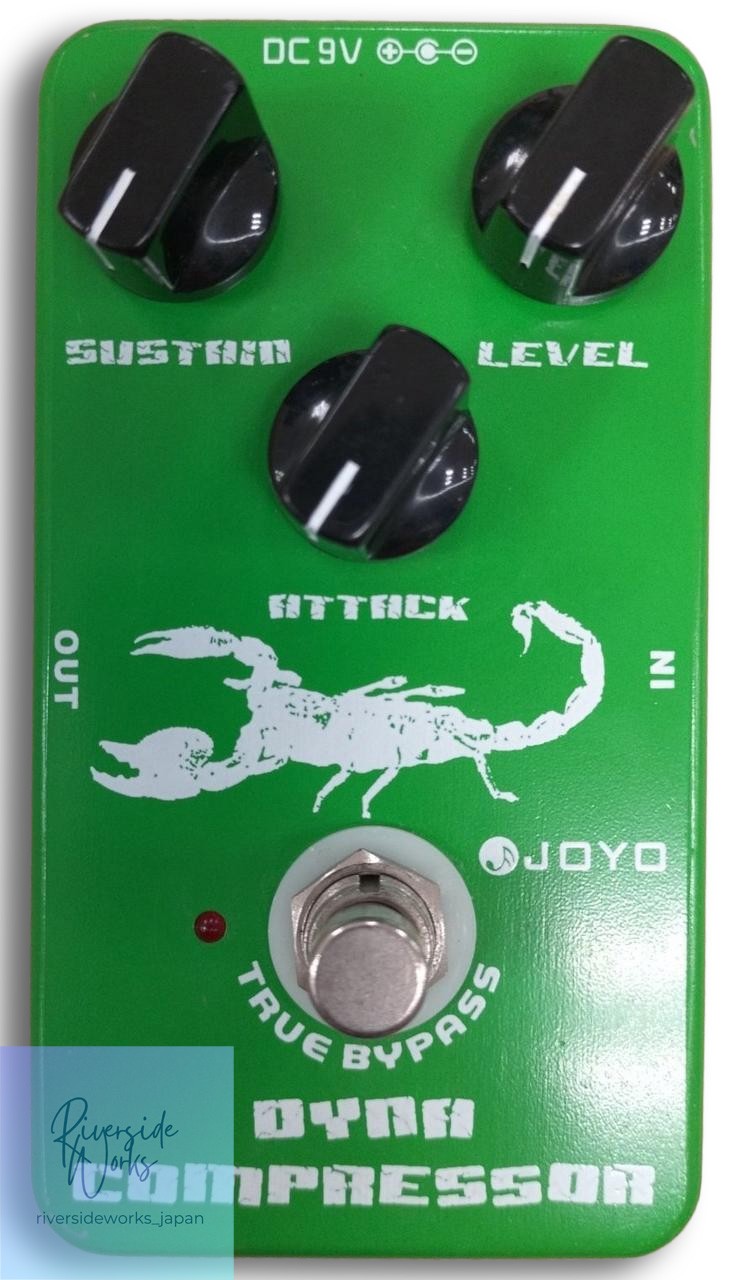 Joyo Dyna Compressor Guitar Effects Pedal Used JP