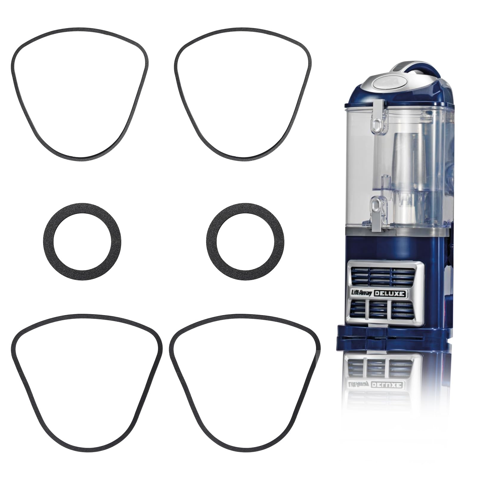 Replacement Gasket Compatible with Shark Upright Vacuum Cleaner Dust Bin Lid,...