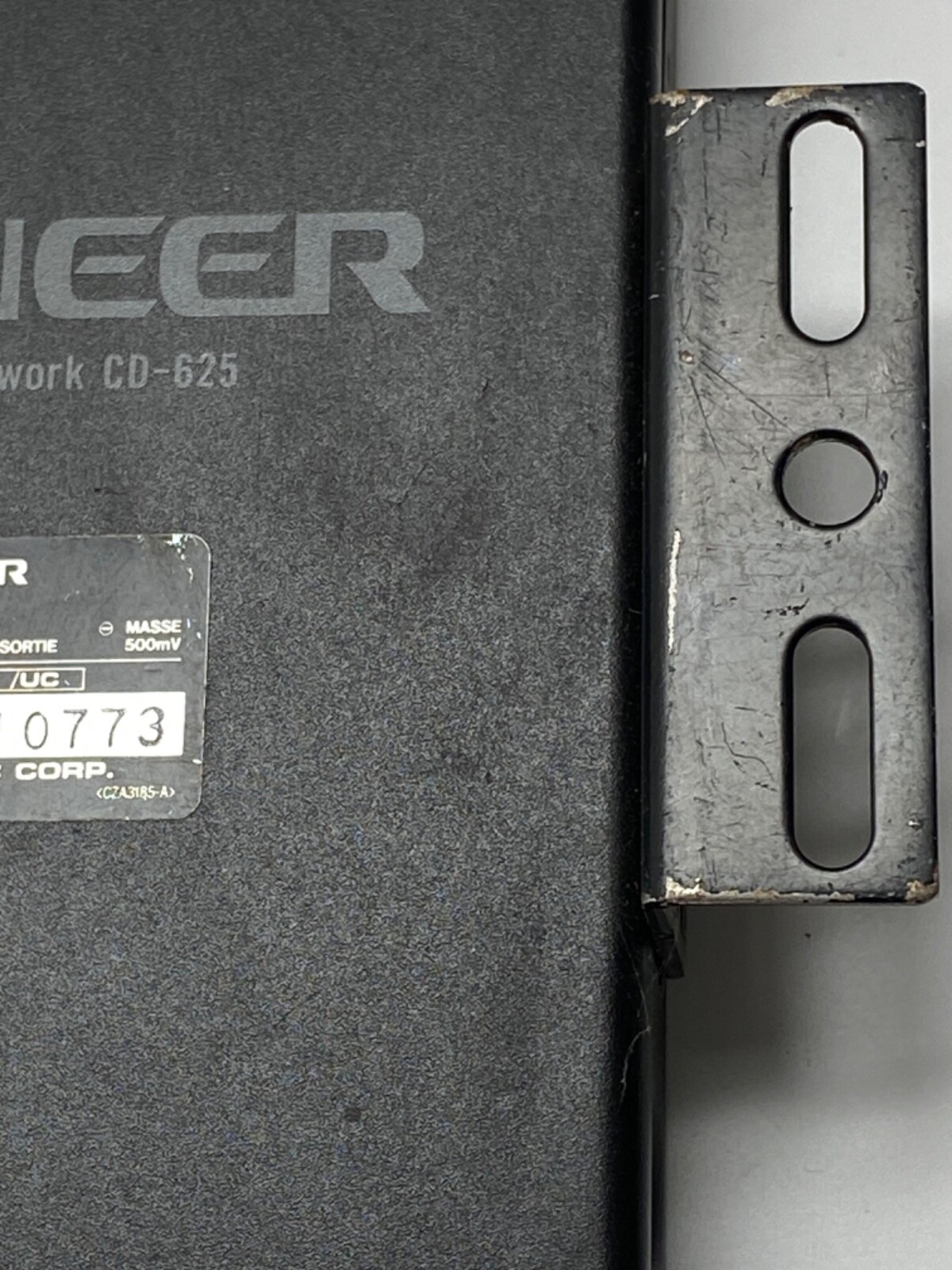 Pioneer CD-625 Vintage Electronic Crossover Network Black Old School UNTESTED