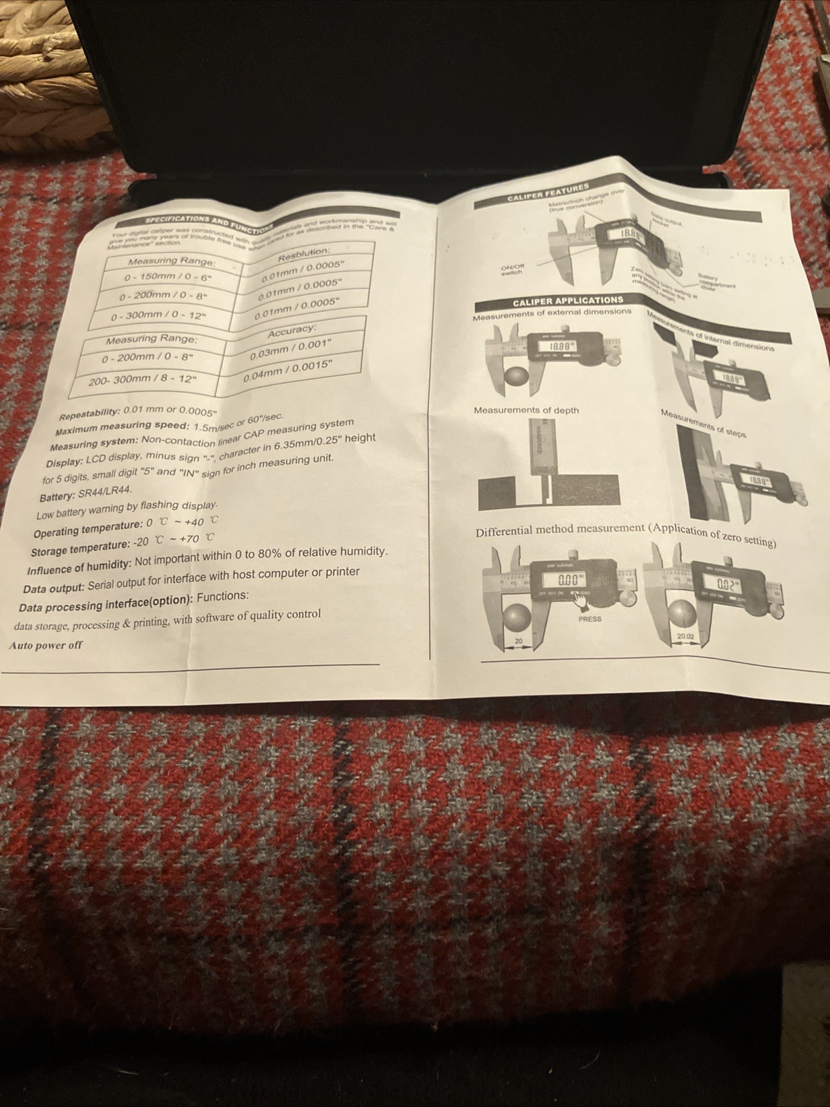 Digital Caliper