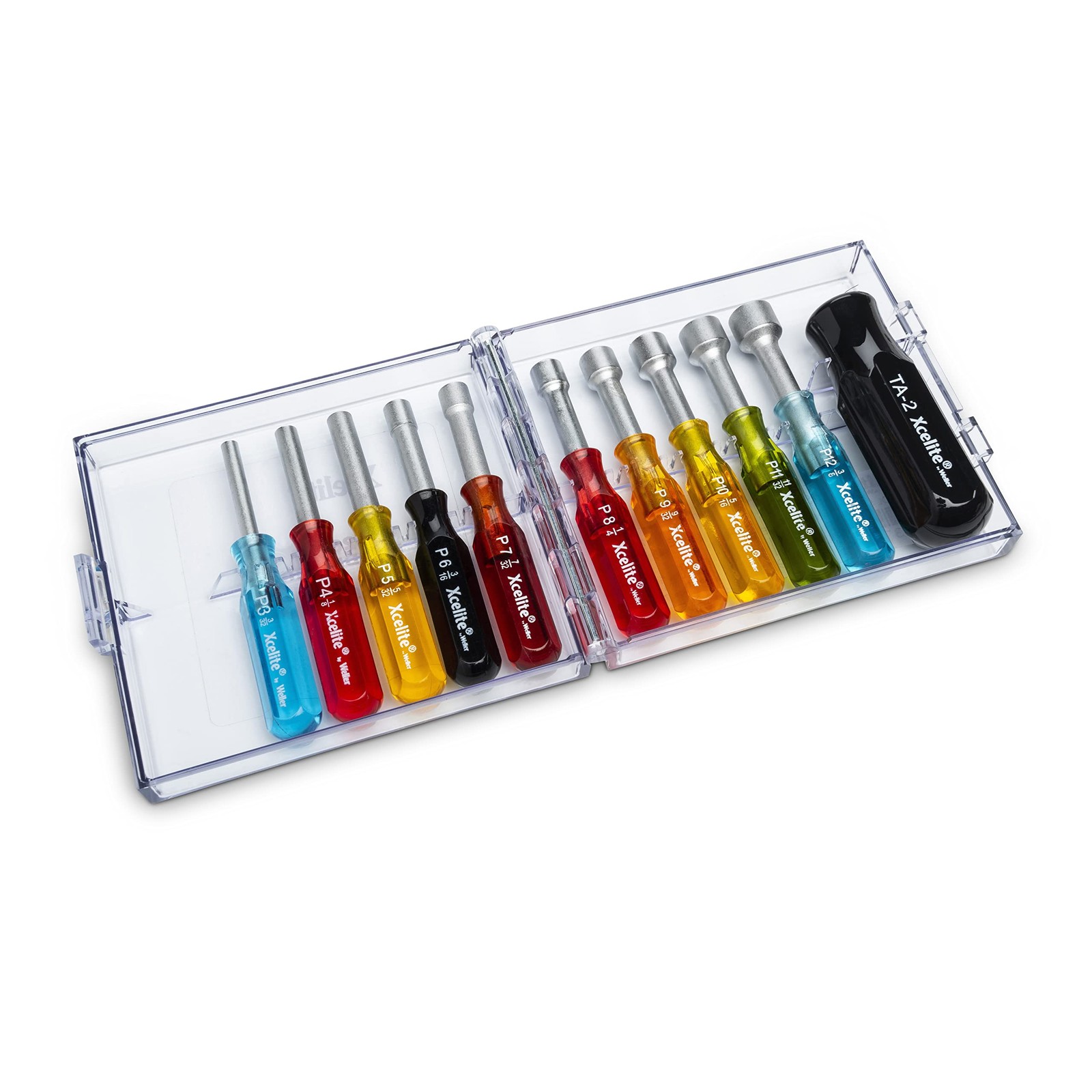 PS120 11 Piece Compact Convertible Nutdriver Set