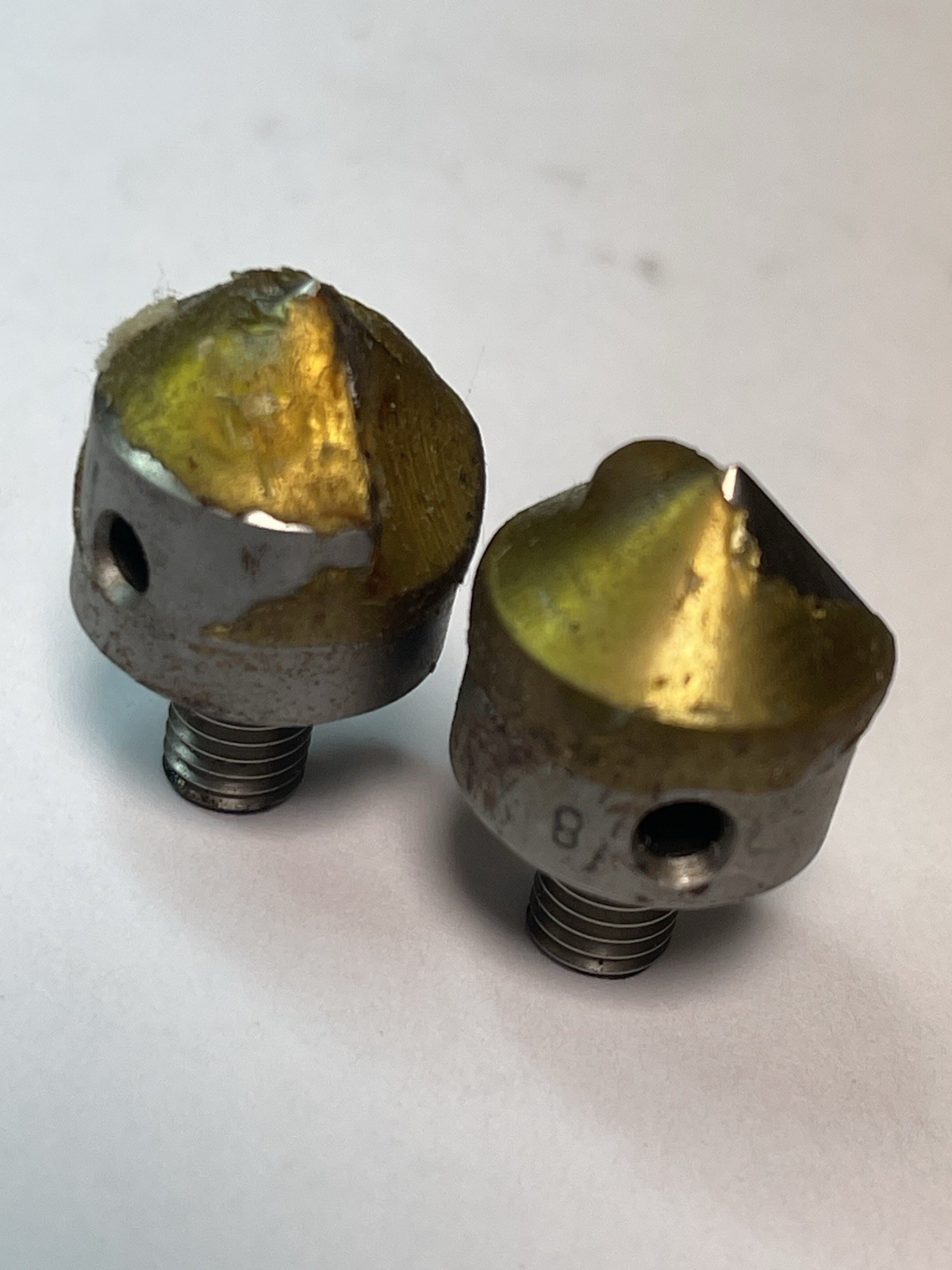 ACT 5/8D x 100° HSS Dog Leg Tool Single Flute Countersink 1/4-28 Qty.2 (26MY425)