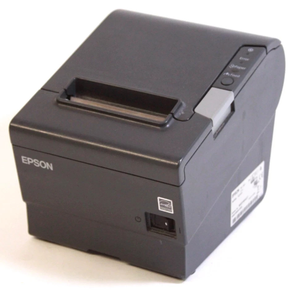 QTY 8 - Epson TM-T88V Serial RS-232 Serial POS Thermal Receipt Printer M244A.